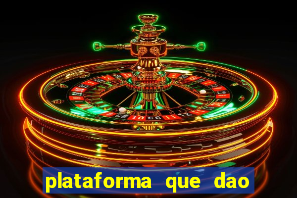 plataforma que dao bonus de cadastro